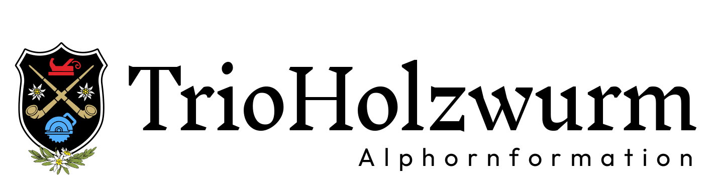 Trio Holzwurm Alphornformation